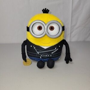 Illumination Minions The Rise of Gru - Biker Otto Motard Plush Minion